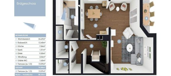 4 rooms Townhouse in Ingolstadt, Germany No. 353538 29