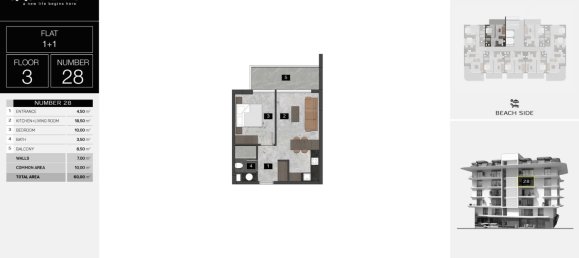 Apartment 2+1 in Kestel, Turkey No. 12801 28