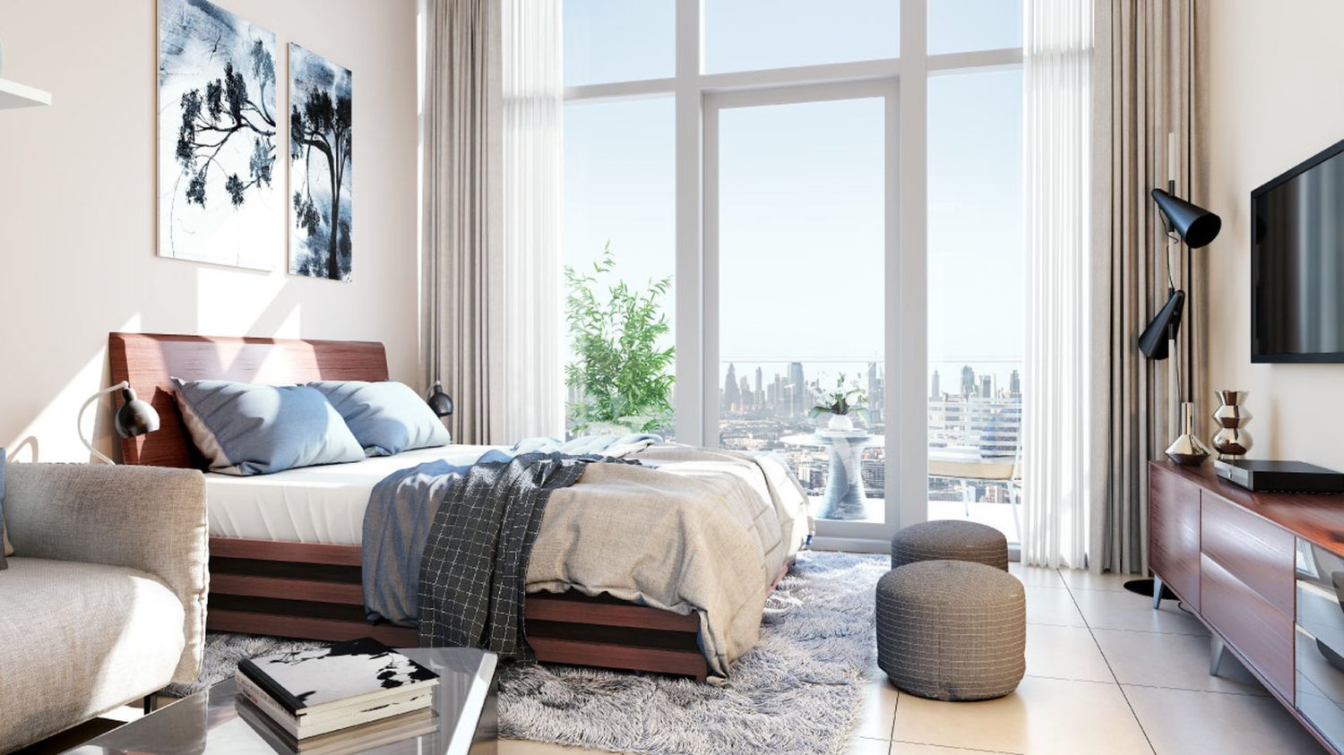 1 غرف نوم شقة في Al Furjan, UAE رقم 58333