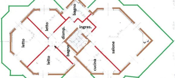 4 bedrooms Penthouse in Pisoniano, Italy No. 338011 2