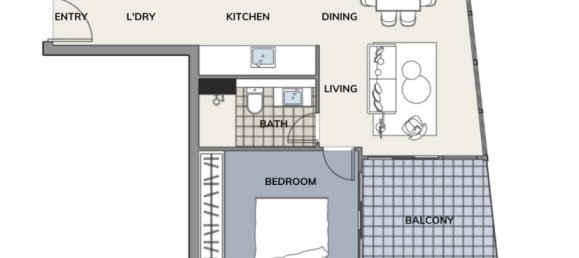 1 bedroom Apartment in Phillip, Australia No. 845 6