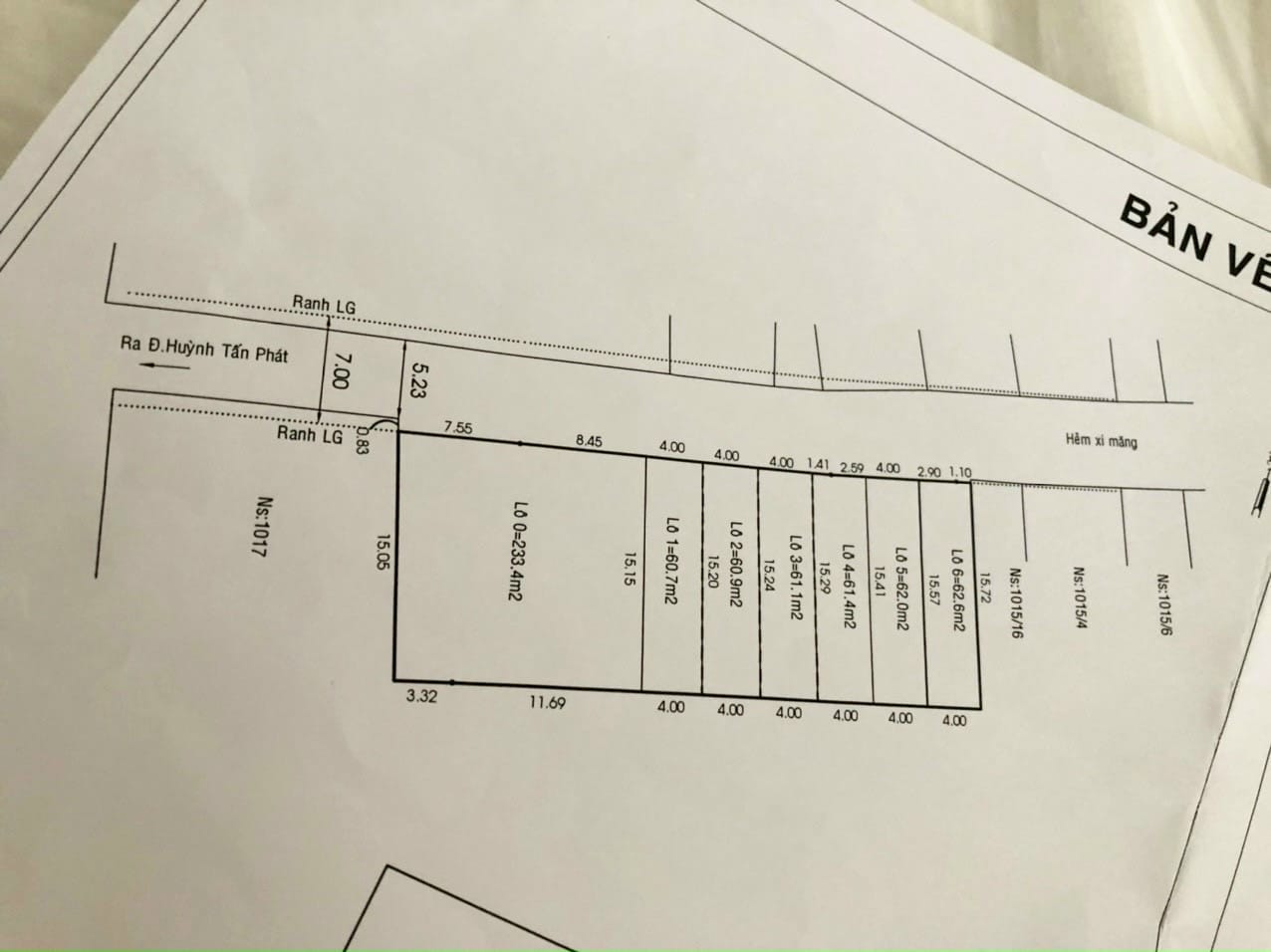 Grundstück in District 7, Vietnam 64m², Nr. 13034