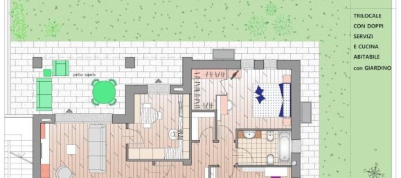 Apartamento de 3 habitaciónes en Bareggio, Italy No. 23307 4