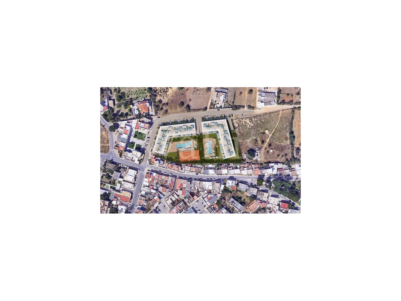 Grundstück in Quelfes, Portugal 3485m², Nr. 107859