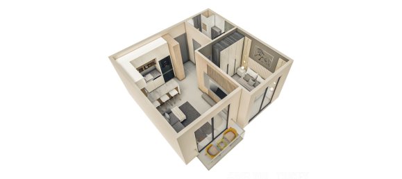 Apartment 1+1 in Altintash, Turkey No. 18187 15