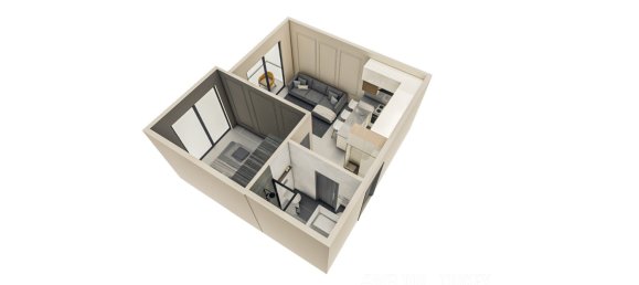 Apartment 1+1 in Altintash, Turkey No. 18187 14