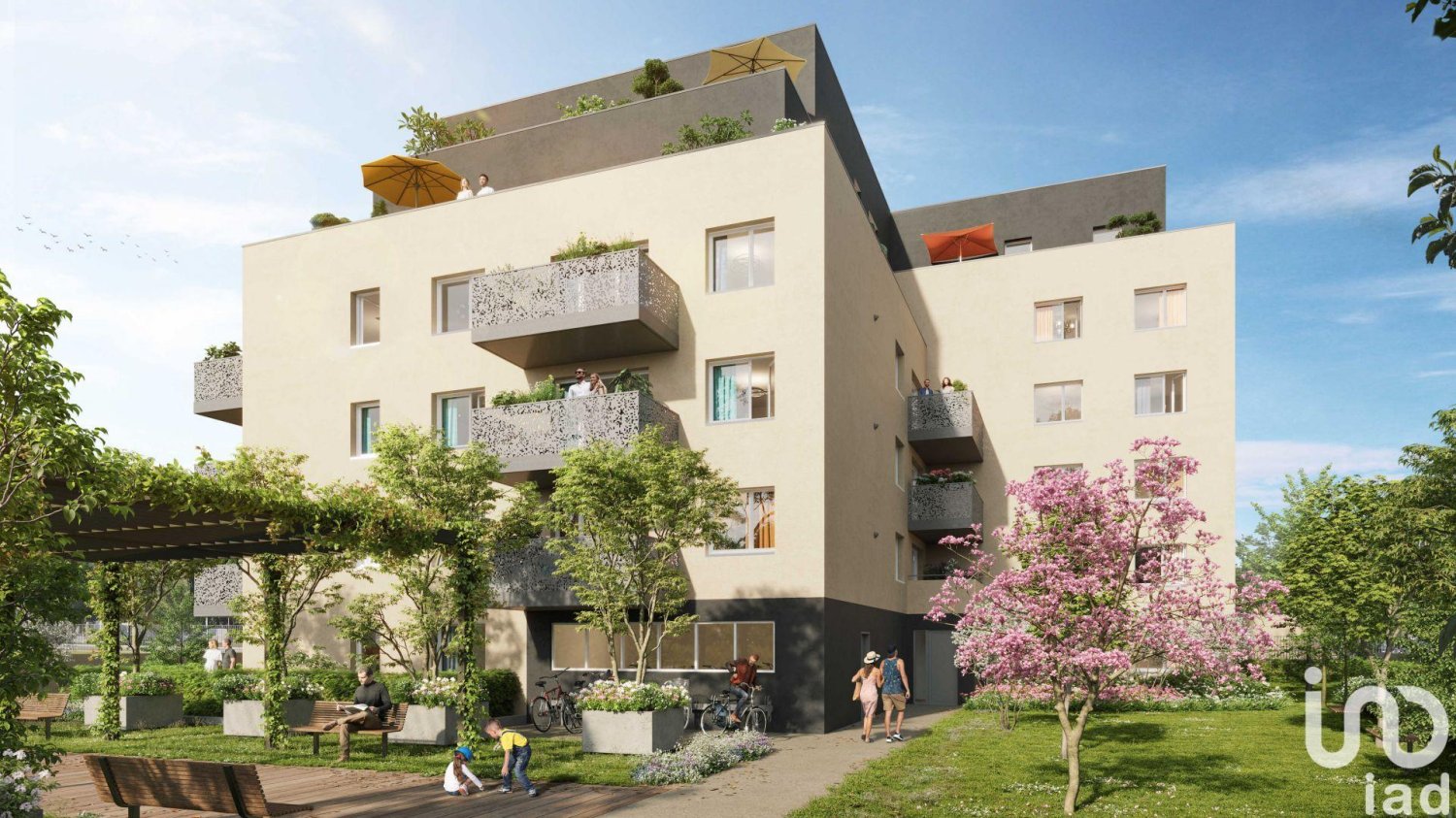 1 chambre Appartement à Clermont-Ferrand, France No. 333143