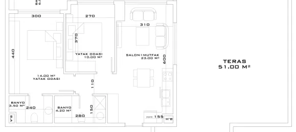 Wohnung 2+1 in Aksu, Turkey, Nr. 32847 20