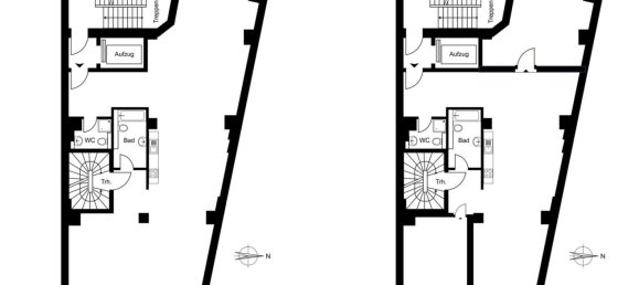 Квартира с 2 спальнями в Пренцлауэр-Берг, Германия № 108289 3