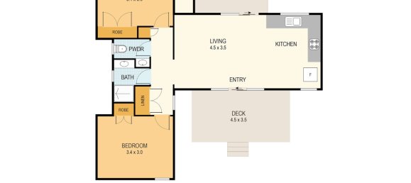 Вилла с 2 спальнями в Cowes, Австралия № 782 21