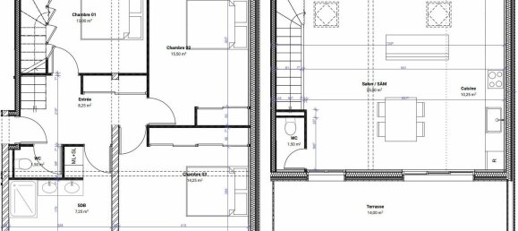 3 bedrooms Duplex in Nancy, France No. 73250 6