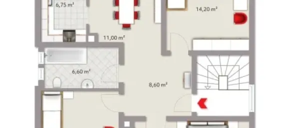 8-Zimmer Stadthaus in Offenbach, Germany, Nr. 168412 5
