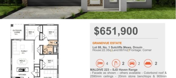 672m² Land in Drouin, Australia No. 583 2