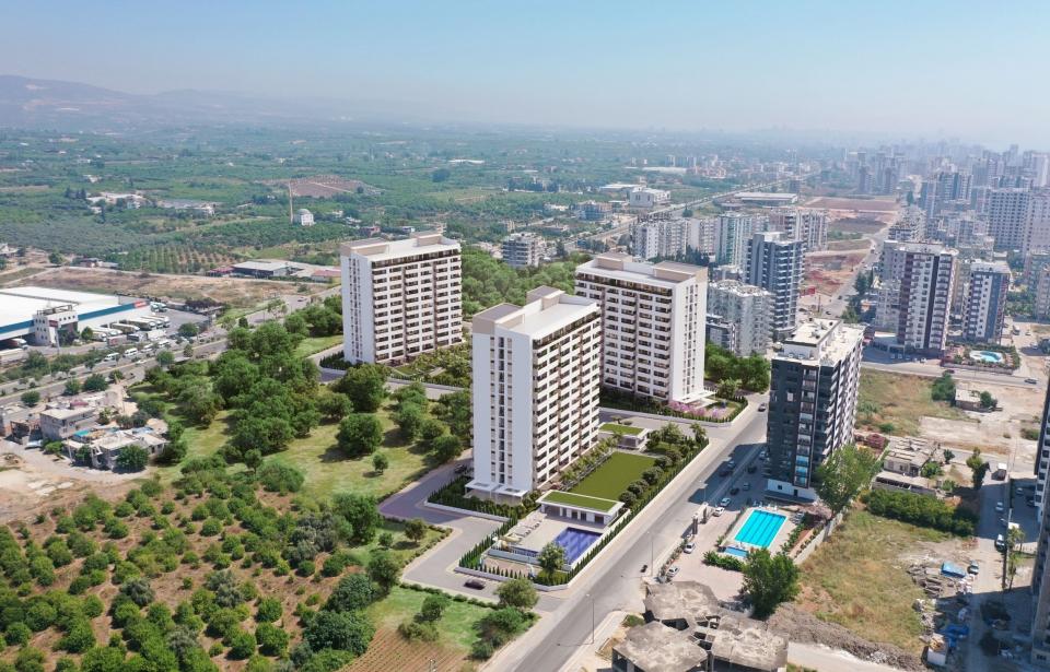 شقة 1+1 في Mersin, Turkey رقم 30508