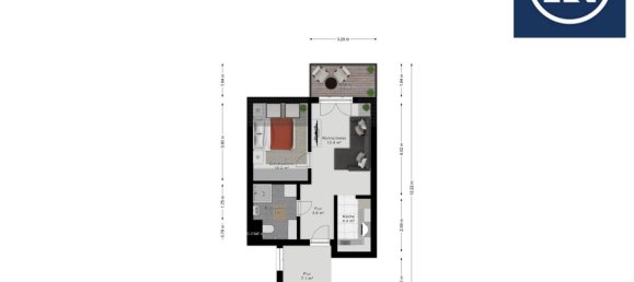 1 bedroom Apartment in Vienna, Austria No. 153243 25