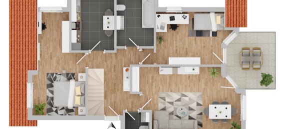 Dúplex de 5 habitaciónes en Heidenheim, Germany No. 235480 11