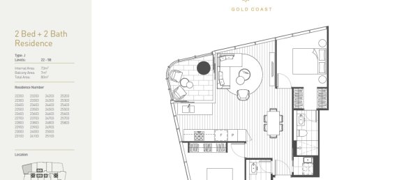 2 bedrooms Apartment in Broadbeach, Australia No. 880 6