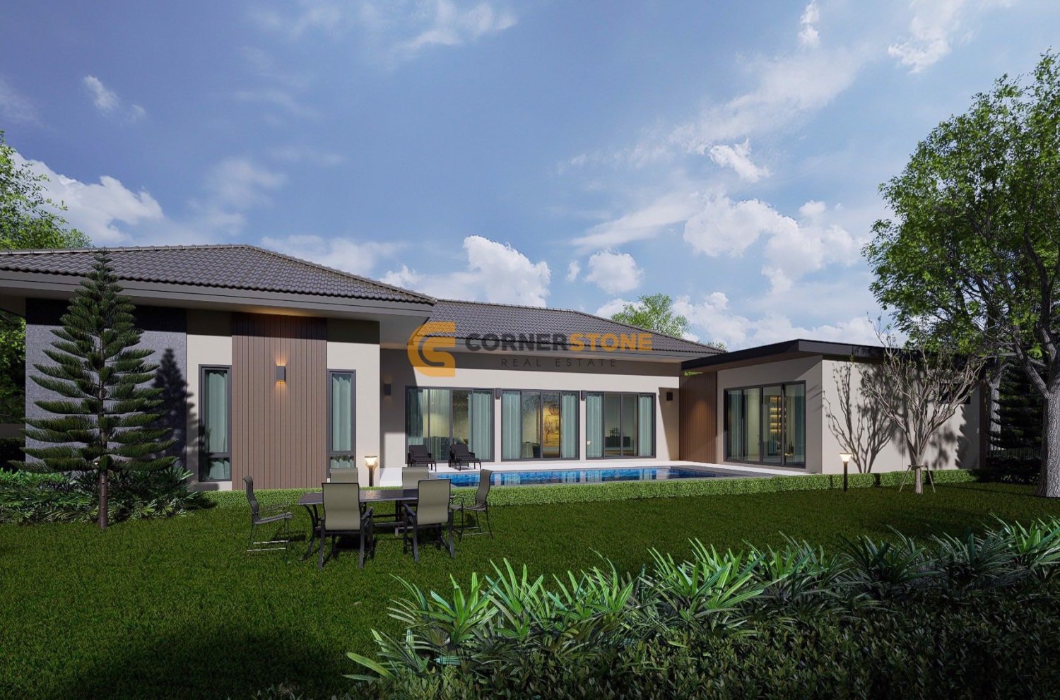 Дом 432м² в Паттайя, Таиланд № 61335