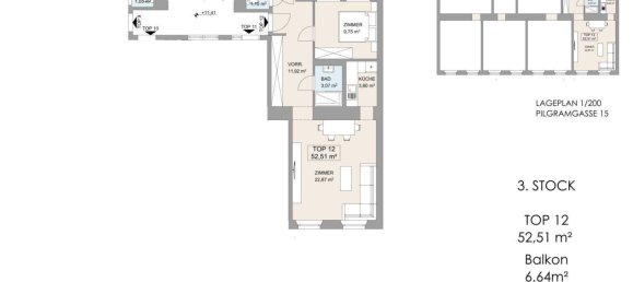 Apartamento de 2 habitaciónes en Margareten, Austria No. 262274 17