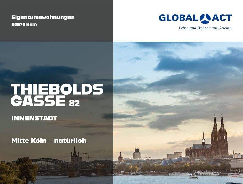 2-Zimmer Wohnung in Cologne, Germany, Nr. 337043