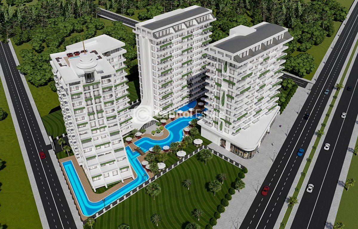 Apartment 1+1 in Antalya, Turkey No. 6215