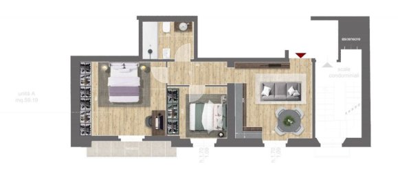 3 rooms Apartment in Florence, Italy No. 259930 21