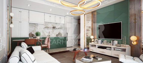 Квартира 1+1 в Аланья, Турция № 14425 15