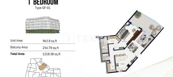 1 bedroom Apartment for sale in Jumeirah Village Circle, Dubai, UAE № 203406 20