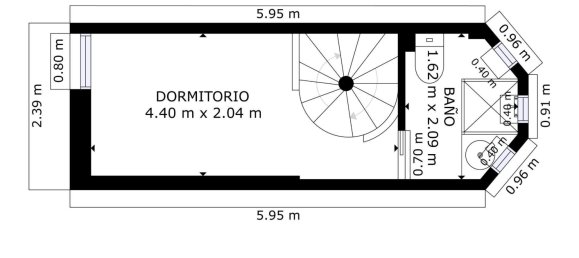 1 bedroom Townhouse in Madrid, Spain No. 135247 78