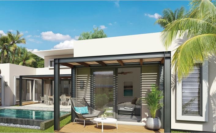 Villa de 3 dormitorios en Trou aux Biches, Mauritius No. 201