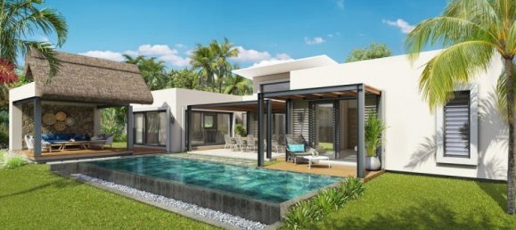 Villa de 3 dormitorios en Trou aux Biches, Mauritius No. 201 4