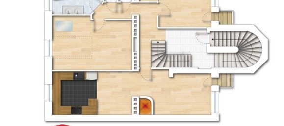 3غرفة منزل ذو طابقين في Brigittenau, Austria رقم 126211 5