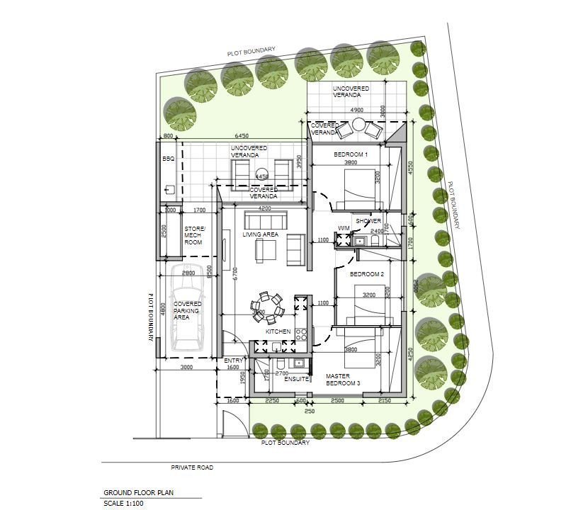 Propiedad comercial de 3 dormitorios en Paphos, Cyprus No. 9820