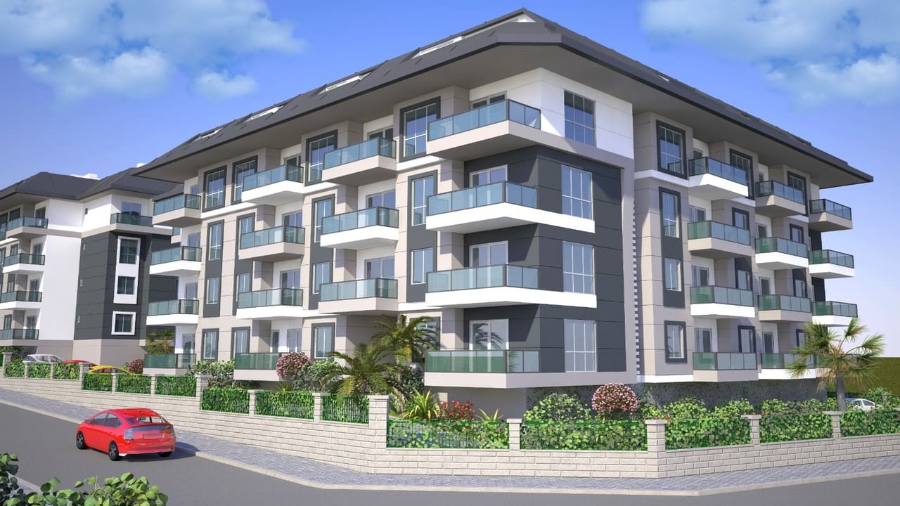 Wohnung 1+1 in Olive Resort, Oba, Turkey, Nr. 35809