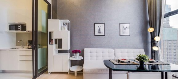 Кондоминиум  с 1 спальней в Бангкок, Таиланд № 2841 6