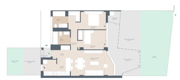 Apartamento de 2 dormitorios en Palmanova, Spain No. 14692 17