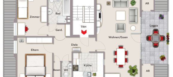 3-salle Appartement à Oldenburg, Germany No. 249365 22