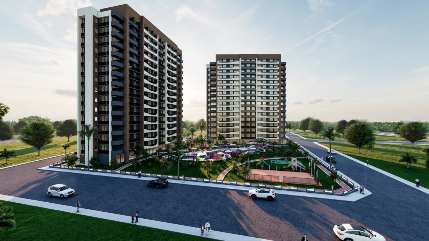 Apartment 2+1 in Mersin, Turkey No. 30779