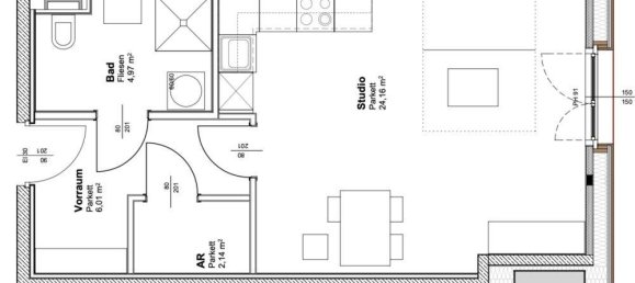 Estúdio em Bludenz, Austria N.º 114022 7