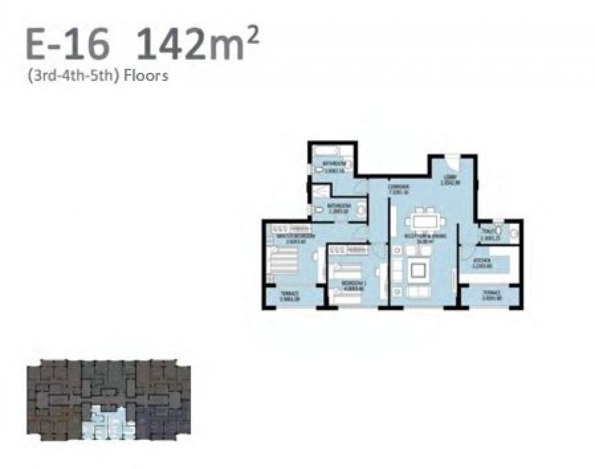 2 bedrooms Condo in New Capital City, Egypt No. 2470