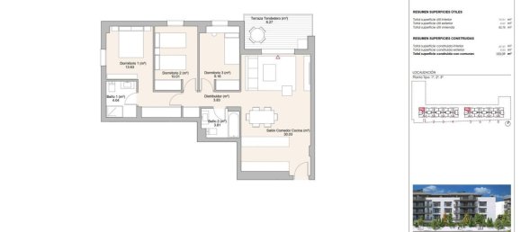 3 Schlafzimmer Wohnung in Navalcarnero, Spain, Nr. 152676 2