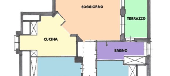 3 غرف نوم بانتهاوس في Milan, Italy رقم 362667 19