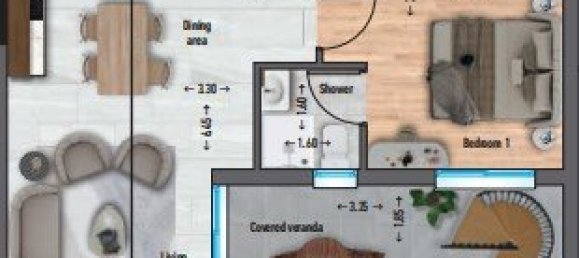1 bedroom Apartment for sale in Livadia, Nicosia, Cyprus № 26064 4