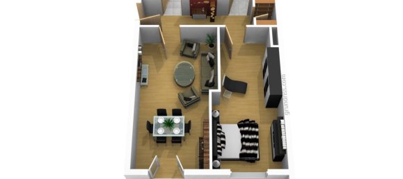 1 غرف نوم شقة في Hakenfelde, Germany رقم 73244 12