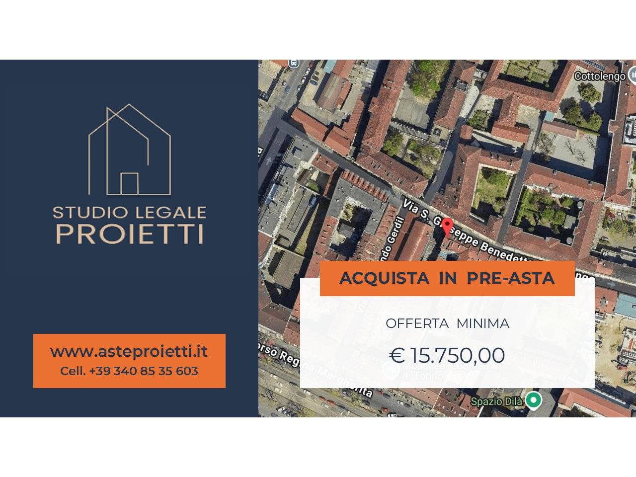 16m² Warehouse in Turin, Italy No. 308413