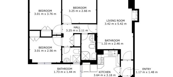 3 bedrooms Apartment in Guadarrama, Spain No. 133612 18