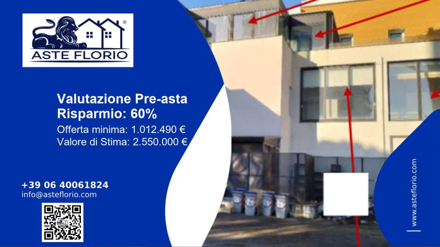 5 rooms Commercial property in Fiumicino, Italy No. 311793