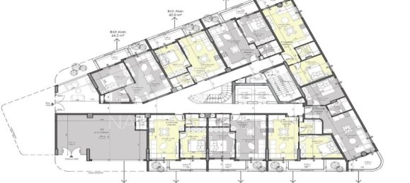 Apartamento de 1+1 en Alanya, Turkey No. 14395 25