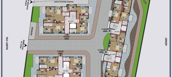 Apartamento 1+1 em Antalya, Turkey N.º 31922 14