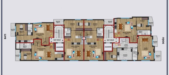 Apartamento 1+1 em Antalya, Turkey N.º 31922 8